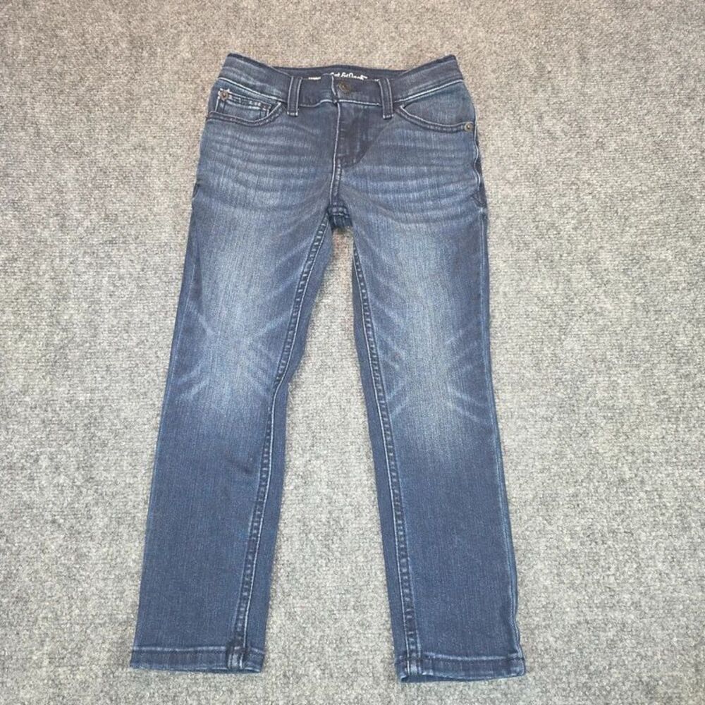 Boys Dark Wash Stretch Skinny Jeans Size 5